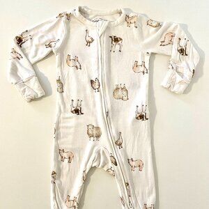Carter's Purely Soft Sleep and Play pajamas Barnyard Animals